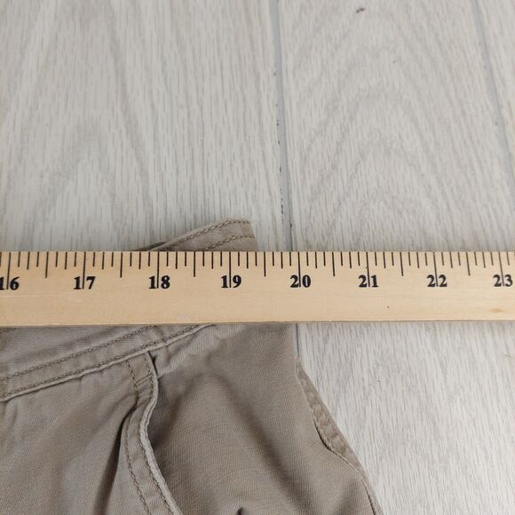 North Face Cargo Shorts Mens 40 Khaki Tan Outdoor Hiking Camping Dad Work Casual - Picture 6 of 7